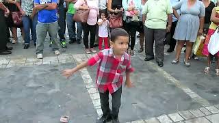 Niño bailarín Sampedrano bailando al son de la Marimba USULA Municipal [upl. by O'Donnell223]