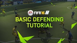 FIFA 16 Tutorial  Basic Defending [upl. by Saxen]