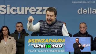 MATTEO SALVINI quotNESSUNA COMPASSIONE PER QUELLI CHE EDUCANO ALLODIOquot [upl. by Friend]