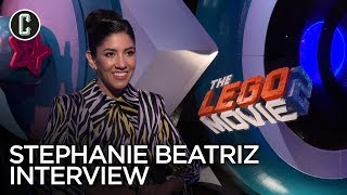 Stephanie Beatriz Interview LEGO Movie 2 [upl. by Avehs]