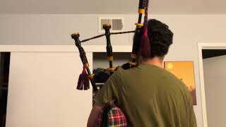 Scots Wha Hae on 1950’s Sinclair Bagpipes [upl. by Zeke824]