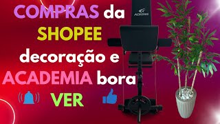 Veja isso mini academia vs planta decorativa da SHOPEE [upl. by Keavy]