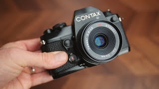 Contax 139Q Review  A Compact Zeiss Equipped 35mm SLR [upl. by Sitoel]