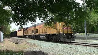 Local UP Freight Butterfield Volume Warning 6324 [upl. by Anaxor]