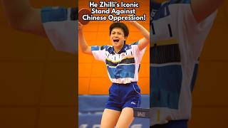 He Zhili  Table Tennis Player Who Stood Against Chinese Oppression [upl. by Galer]