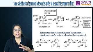 What is Anomeric Effect  Learn Concept of Anomeric Effect in Easy Way  Dr Seema Mam  NTA NET [upl. by Heim]