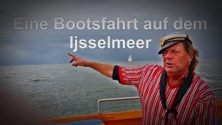 Eine Bootsfahrt auf dem Ijsselmeer by Urk Holland [upl. by Auqinom]