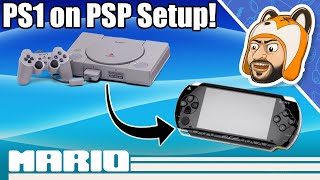 How to Play PS1 Games on PSP CFW or PS Vita Adrenaline with PSX2PSP  PS1 EBOOT Conversion [upl. by Strohbehn]