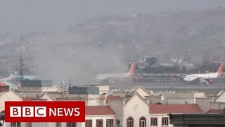 Kabul airport bomb attacks cause many casualties  BBC News [upl. by Salene528]