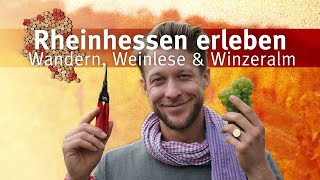 Rheinhessen erleben│Folge 7│Wandern Weinlese amp Winzeralm [upl. by Alano]