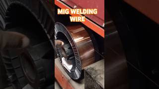 INSERTED COPPER COATED WIREyoutubeshorts metalworking goviral engineering welding [upl. by Teraj]