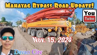 BYPASS ROAD UPDATE  MAHAYAG SECTION BUNAWAN DISTRICT DC Part of 455 kilometer [upl. by Mariel]