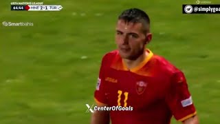 Second 🔥 Nikola Krstović Goal Montenegro Vs Turkey 21 All Goals Analysis amp Extended Highlights [upl. by Fatsug]