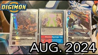 RedBlue Omnimon Deck Profile August 2024 Post BT17 [upl. by Cruz]