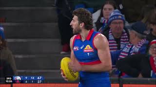 Marcus Bontempelli  Round 21 2024 2nd4th Quarter Highlights  Bulldogs vs Melbourne [upl. by Alleras]