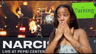 The Warning  Narcisista Live from Pepsi Center CDMX  First Time Reaction [upl. by Florenza]