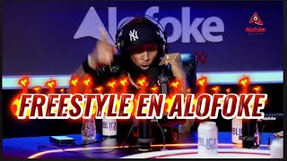 Quimico Ultra Mega  Freestyle En Alofoke EL RAP ME HABLO [upl. by Tobi871]