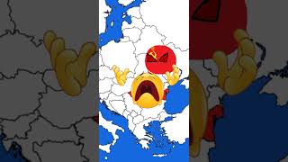 History of Romania 🇷🇴🍑🤨 like for part 2 history edit countryballs memes [upl. by Quentin]