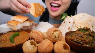 INDIAN FOOD IS ALWAYS GOOD ASMR EATING SOUNDS NO TALKING  SASASMR [upl. by Rois269]