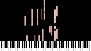 Something About You ODESZA Remix  Hayden James Piano Tutorial Synthesia [upl. by Siednarb373]