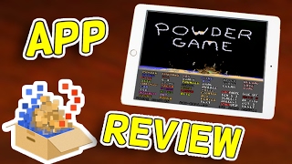 Powder Game App Review  Physics App [upl. by Zeitler]