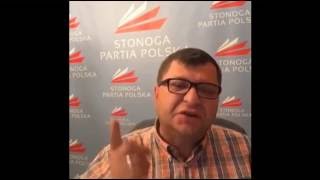 Zbigniew Stonoga o elitach w Polsce [upl. by Ecirtaemed]