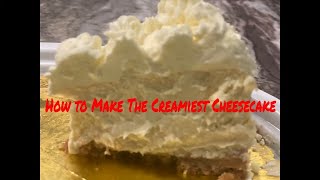 5minute Homemade Cheesecake Foolproof Recipe [upl. by Oidacra]