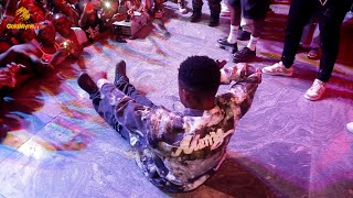 HILLARIOUS SEE HOW TIKTOK KING PELLER WENT CRAZY ON STAGE AT MKIDO CAMPUS TOUR AT OOU AGOIWOYE [upl. by Ynolem662]