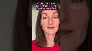 Nappuies pas sur l’arrière de la tête de bébé [upl. by Eivets]