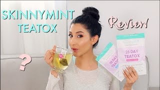 SkinnyMint Teatox Review  My Experience [upl. by Jaclin75]