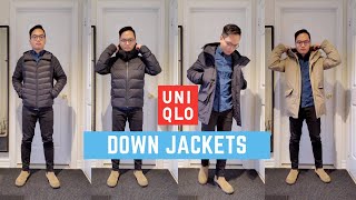 4 Best Uniqlo Down Jackets [upl. by Hadwin]