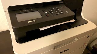 Brother LED Printer MFCL3750CDW  Unboxing amp Setup [upl. by Haleemak280]