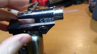 Flame Gun BS260 Jet Torch Lighter 1300C [upl. by Harim348]