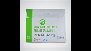 PENTASA 2GM SACHET  MESALAZINE [upl. by Acinemod]