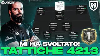 MI HA SVOLTATO IL GAME  TATTICHE 4213 FC25  CODICE TATTICHE NEL VIDEO  METAGAMING EAFC25 [upl. by Nahtiek842]