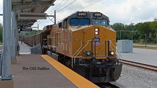 NIPSCO coal train on the South Shore Line Gary Indiana [upl. by Newhall]