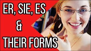 Learn German A1  er sie es German Personal Pronouns amp Declensions  Deutsch für Euch 21 [upl. by Modestine]