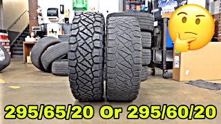 2956020 VS 2956520 All Terrain Tire  Heres Why I didnt Pick A 35X115 Or 35X125 Tire Size [upl. by Joice]