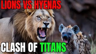 Explore the Clash of the Titans  Lions vs Hyenas a Fight for Territory [upl. by Jacoby]