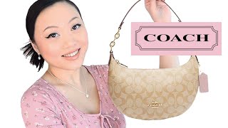 COACH Payton Hobo Bag Review amp Unboxing  What Fits  Mod Shots [upl. by Mayworm]