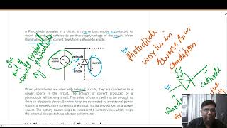 Connecting the Photodiode in external circuit 14 [upl. by Armil]