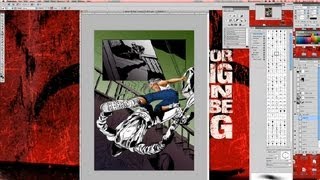 How to Color Comic Books Like a Professional  Comic Book Artists [upl. by Baskett]