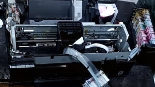 Epson L805 Vs L18050 Best Quality Photo Red Light Error pepar jaam service request service required [upl. by Rentsch]