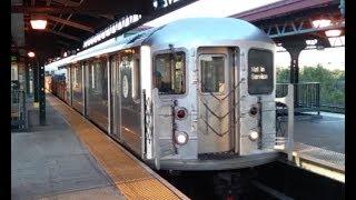 IRT White Plains Road R62AR127 Garage train departs Gun Hill Road [upl. by Cindy]