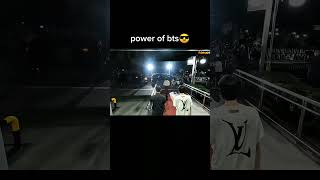 Power of bts😎 ✨ short feed short short video bts bts short bts army bts would [upl. by Strickland]