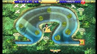 Lets Play Luxor German HD  Welt 4 [upl. by Sophey]