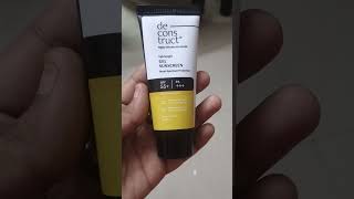 Top best sunscreen lotion deconstruct spf55pa honest review [upl. by Libenson]