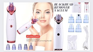 multifunctional cleaning instrument blackhead remover vacuum kinzasalmanvlogs skincare [upl. by Ikeda]