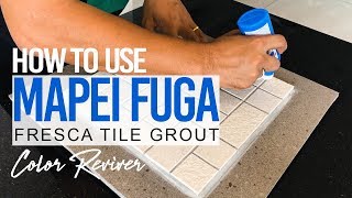 ATKC eWarehouse  How to use Mapei Fuga Fresca Tile Grout Colour Reviver [upl. by Aidnic233]