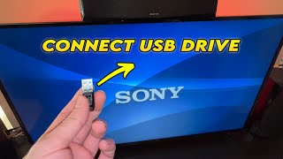 How to Use a USB Drive on Your Sony Smart TV [upl. by Animor]